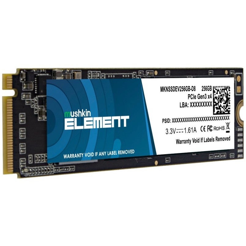 SSD MUSHKIN ELEMENT (256 GB, M.2 2280, PCIe 3.0 x4, NVMe)-2