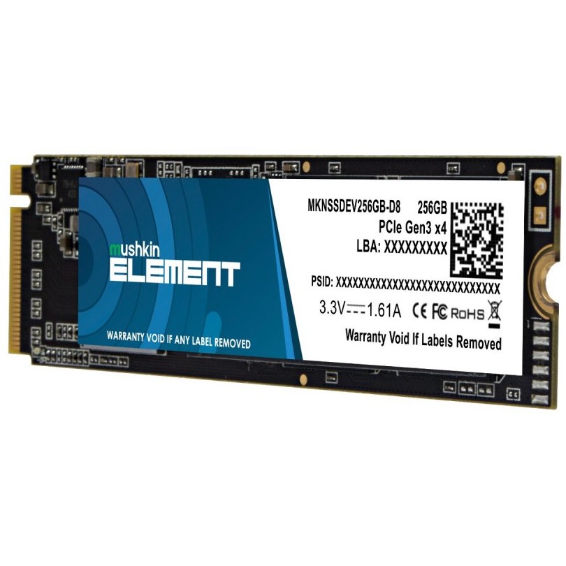 SSD MUSHKIN ELEMENT (256 GB, M.2 2280, PCIe 3.0 x4, NVMe)-3