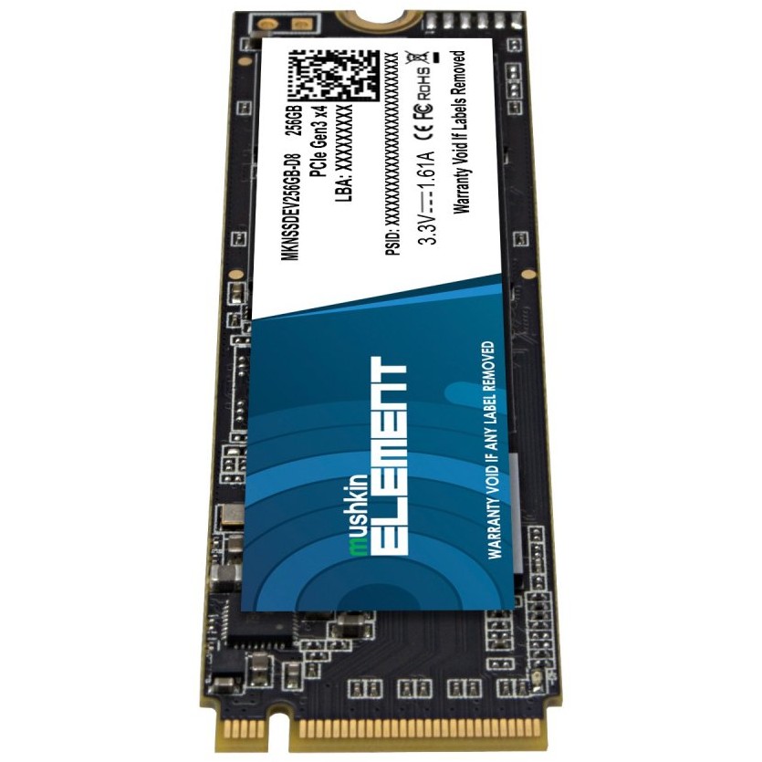 SSD MUSHKIN ELEMENT (256 GB, M.2 2280, PCIe 3.0 x4, NVMe)-4