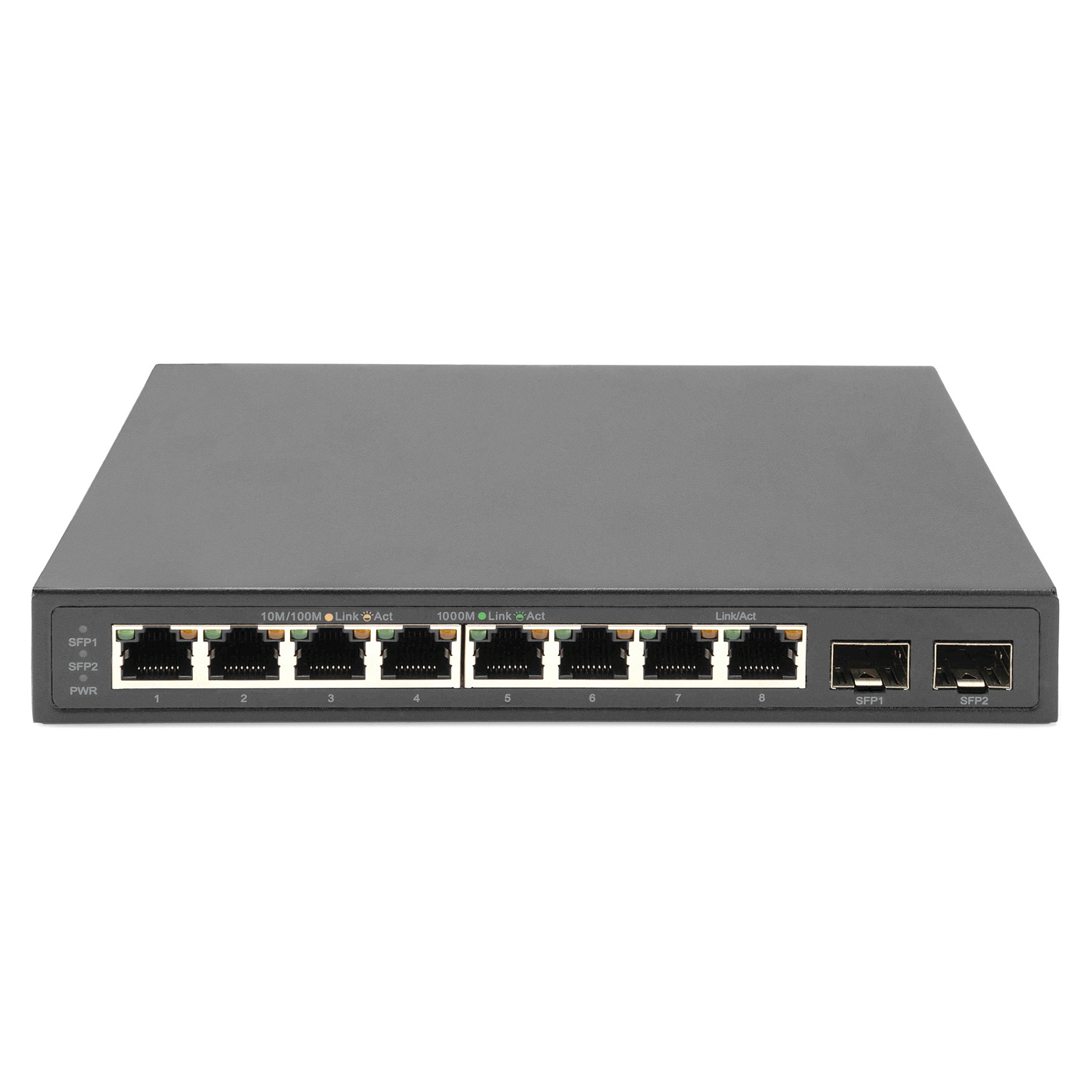 Mrežni switch DIGITUS DN-80114 (8x Gigabit RJ45, 2x SFP)-3