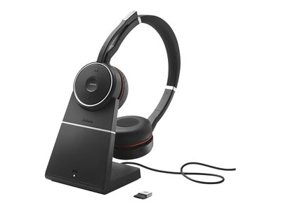 Slušalice JABRA Evolve 75 SE UC Stereo On-Ear crne (ANC, bežične)-2
