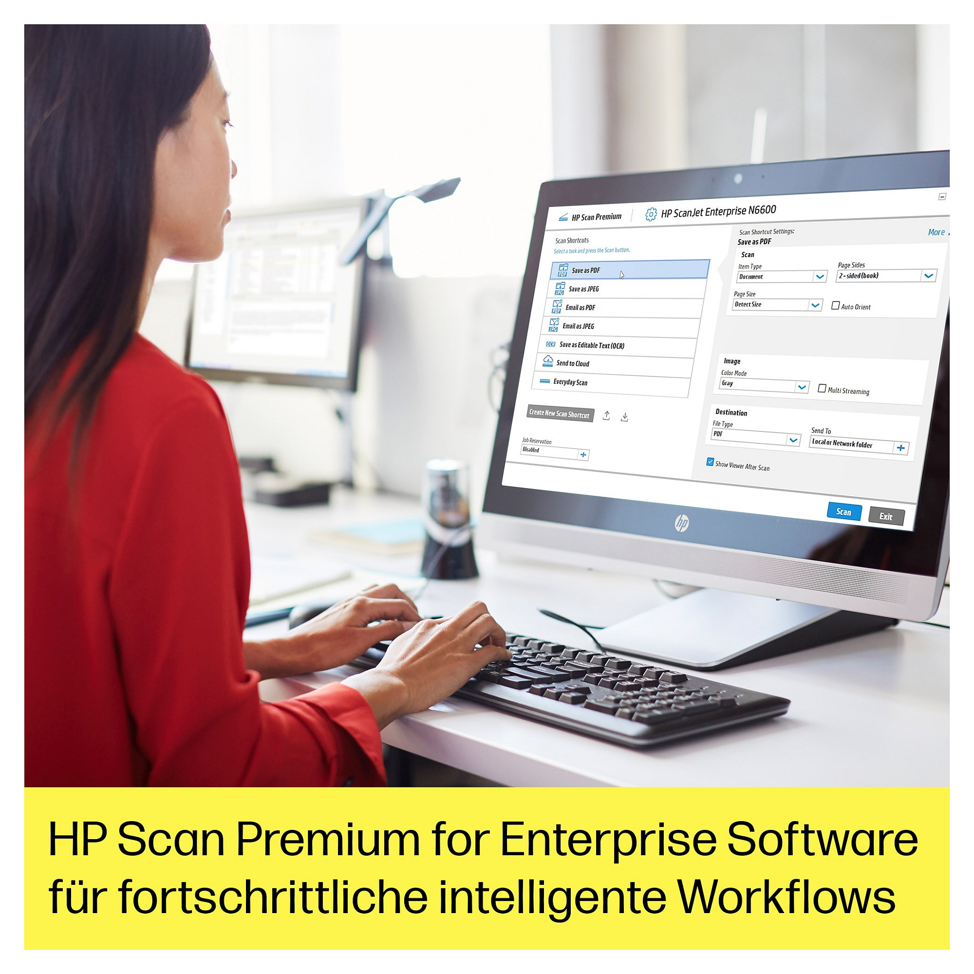 Skener HP ScanJet Enterprise Flow N6600 fnw1 - A4-20