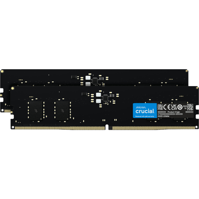 RAM memorija CRUCIAL kit (32 GB: 2 x 16 GB, DDR5, DIMM 288-pin, 5600 MHz / PC5-44800, unbuffered)-7