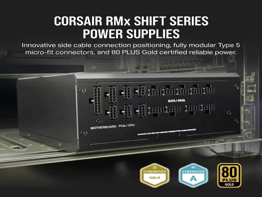 Corsair RM1200x SHIFT power supply unit 1200 W 24-pin ATX ATX Black-2