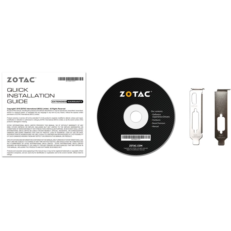 Grafička kartica ZOTAC GeForce GT 710 (2 GB GDDR3, 64 bit, PCI Express 2.0)-6