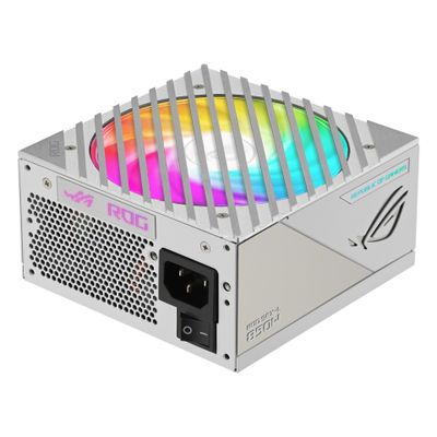 Napajanje ASUS ROG Loki SFX-L 850W Platinum White (jedinica za napajanje 24-pinski ATX, bijela)-0