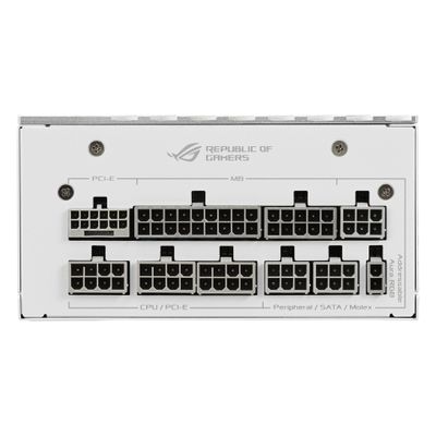 Napajanje ASUS ROG Loki SFX-L 850W Platinum White (jedinica za napajanje 24-pinski ATX, bijela)-1