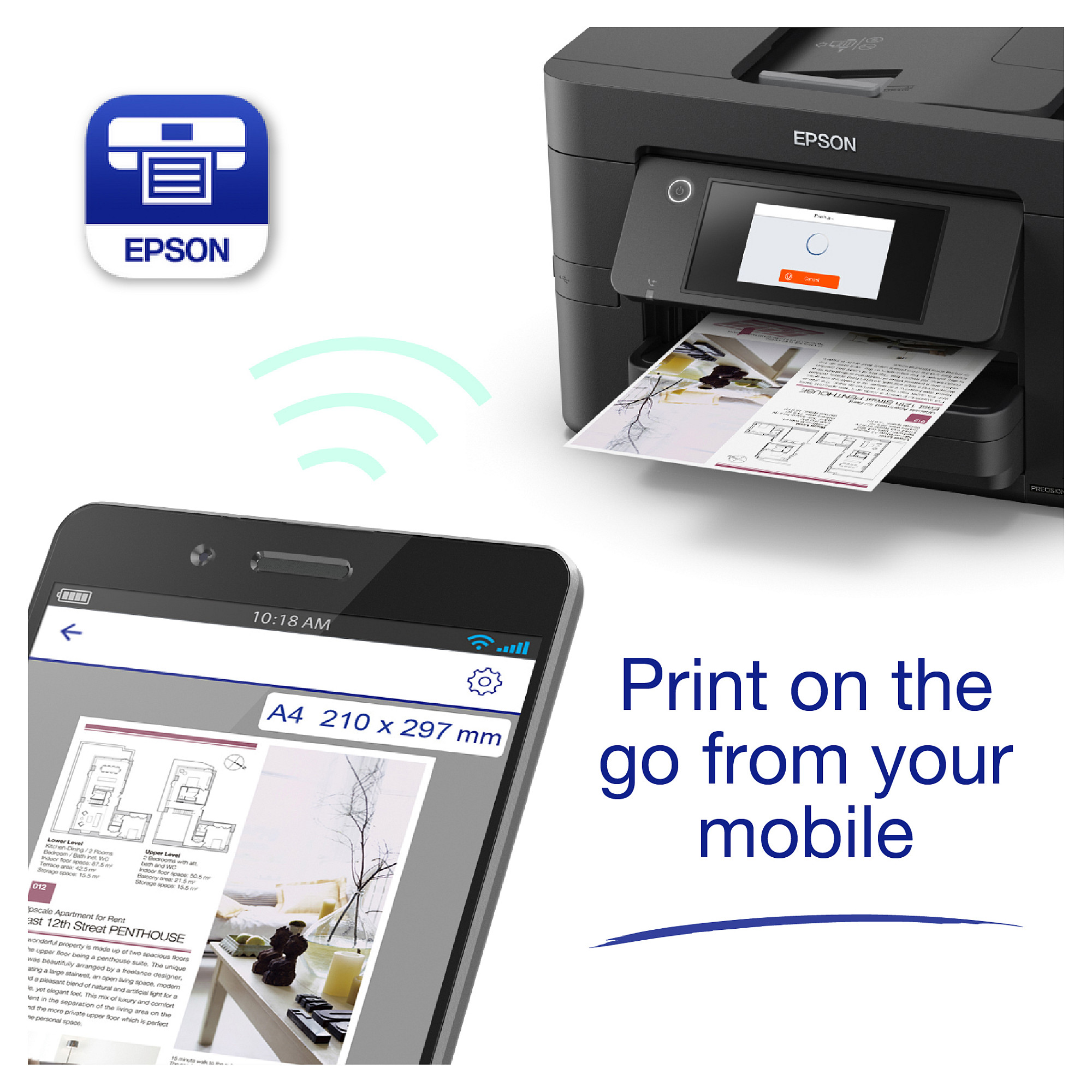 Multifunkcijski pisač EPSON WorkForce Pro WF-4820DWF - boja-17