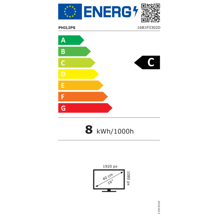 Prijenosni monitor PHILIPS 16B1P3302D (39.6 cm, 1920 x 1080 Full HD)-13