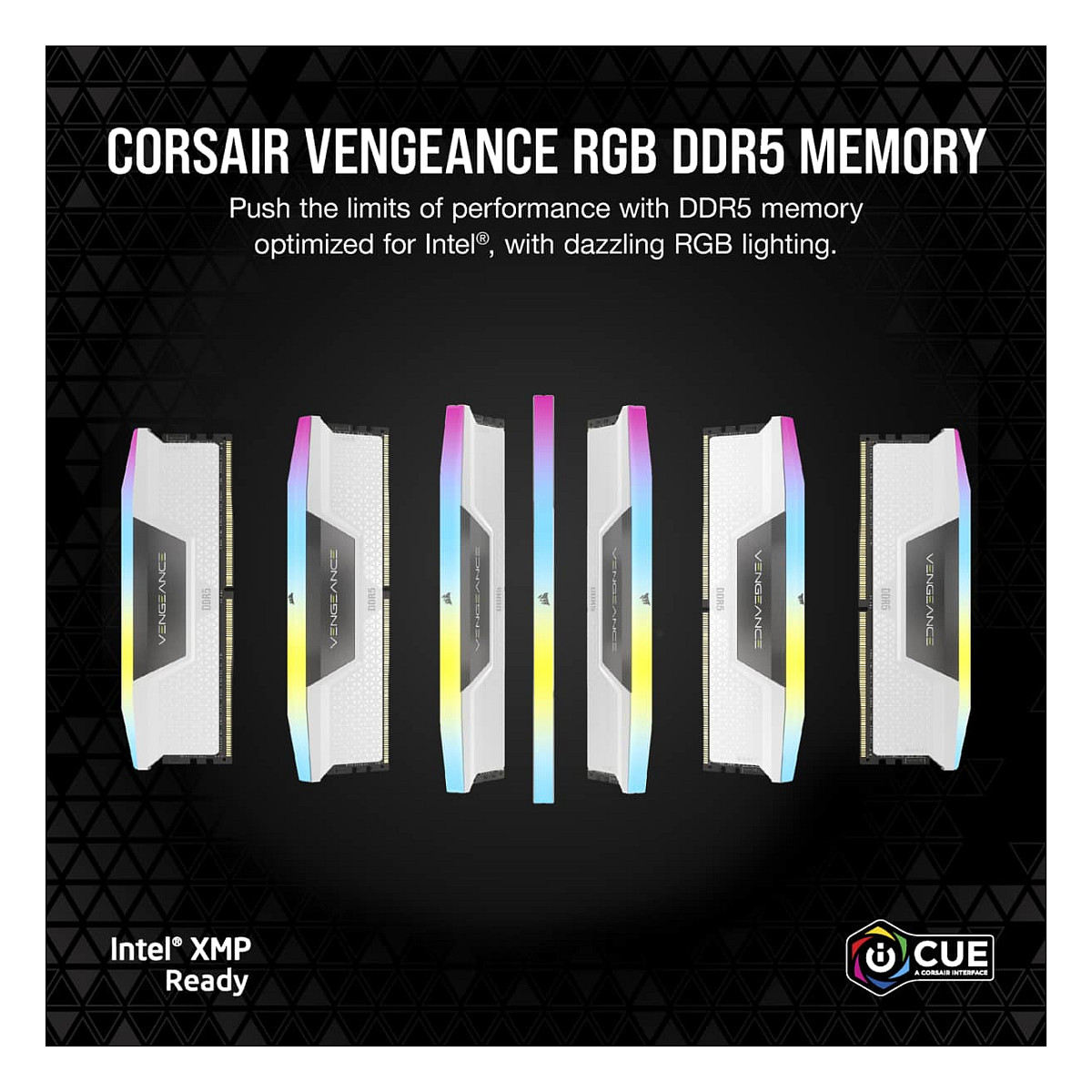 Kit memorije CORSAIR Vengeance (64 GB 2 x 32 GB, DDR5-5200 DIMM CL40)-6