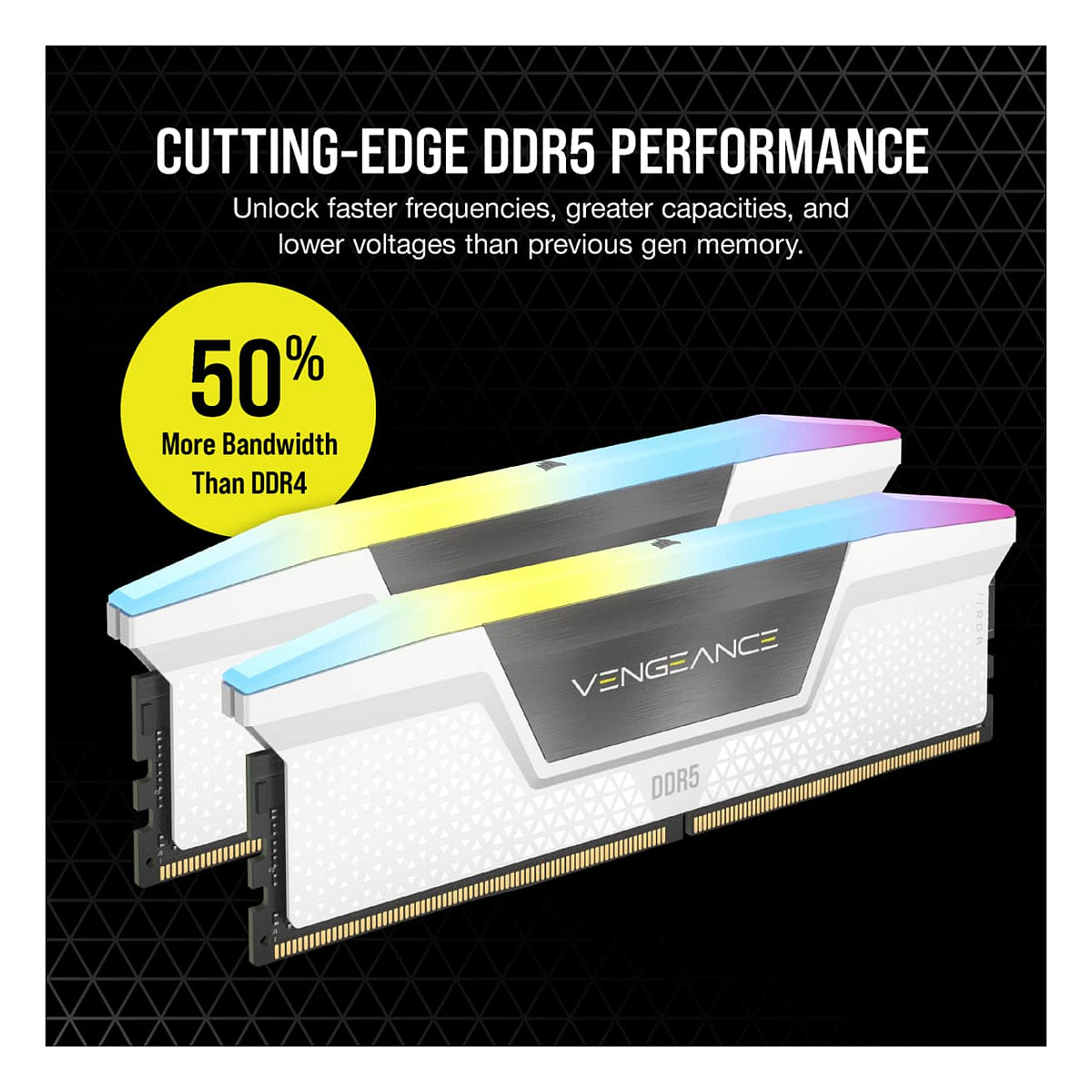 Kit memorije CORSAIR Vengeance (64 GB 2 x 32 GB, DDR5-5200 DIMM CL40)-7