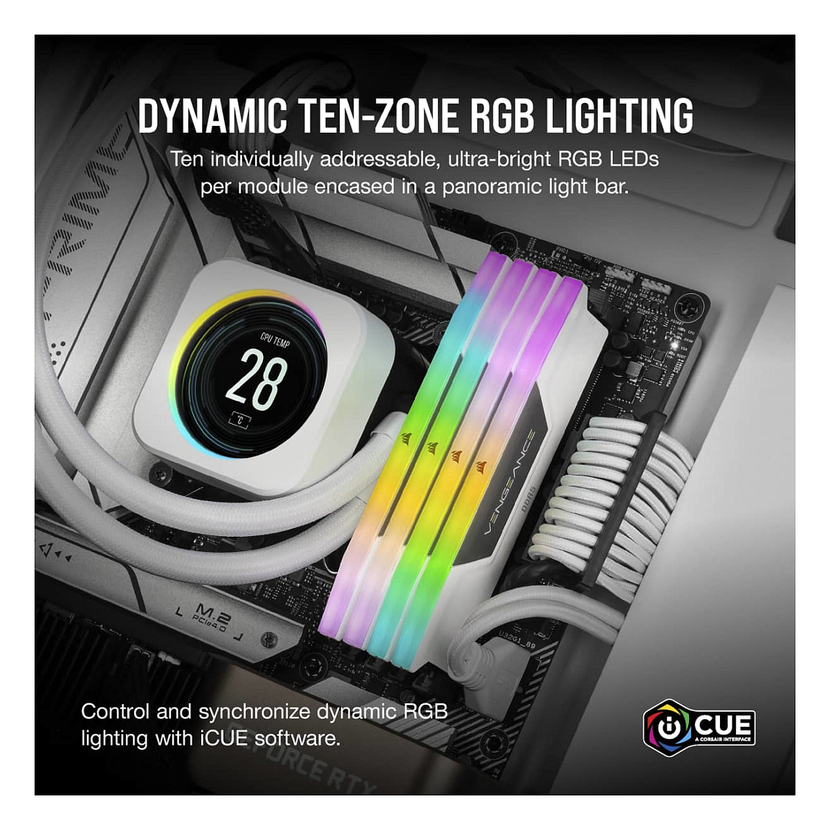 Kit memorije CORSAIR Vengeance (64 GB 2 x 32 GB, DDR5-5200 DIMM CL40)-8