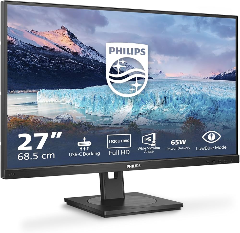 Led monitor PHILIPS S-line 273S1 (68.6 cm, 1920 x 1080 Full HD)-16