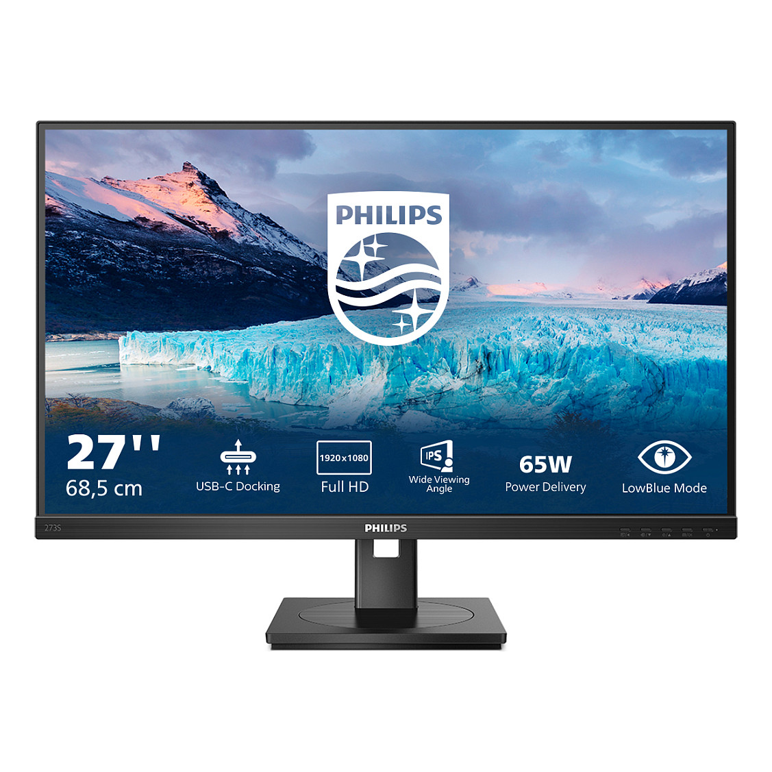 Led monitor PHILIPS S-line 273S1 (68.6 cm, 1920 x 1080 Full HD)-4