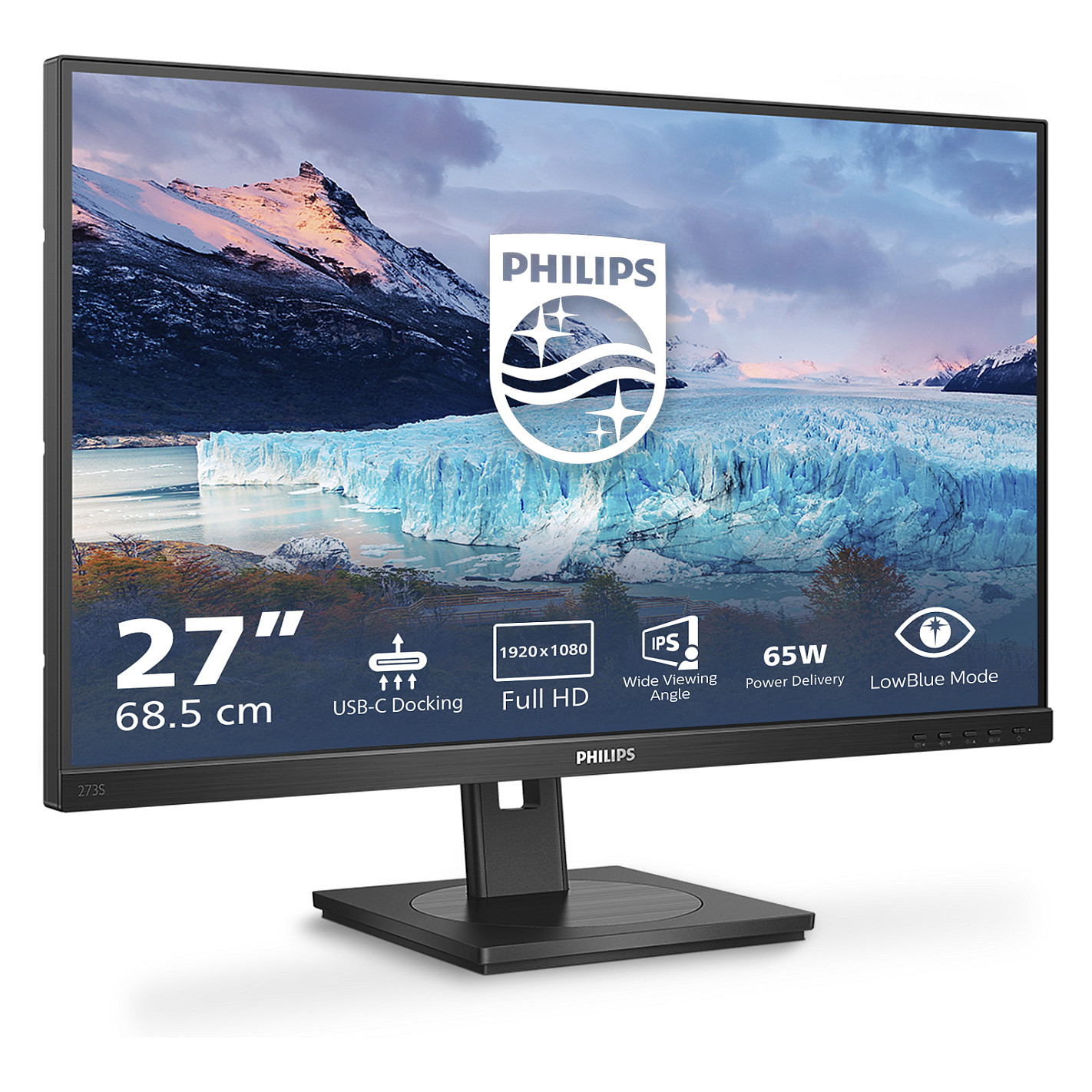 Led monitor PHILIPS S-line 273S1 (68.6 cm, 1920 x 1080 Full HD)-5