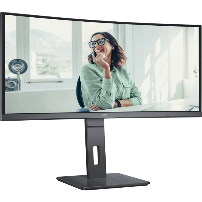 Monitor AOC CU34P3CV (34" VA, 100Hz, 3440x1440 UWQHD, zakrivljeni) crni-12