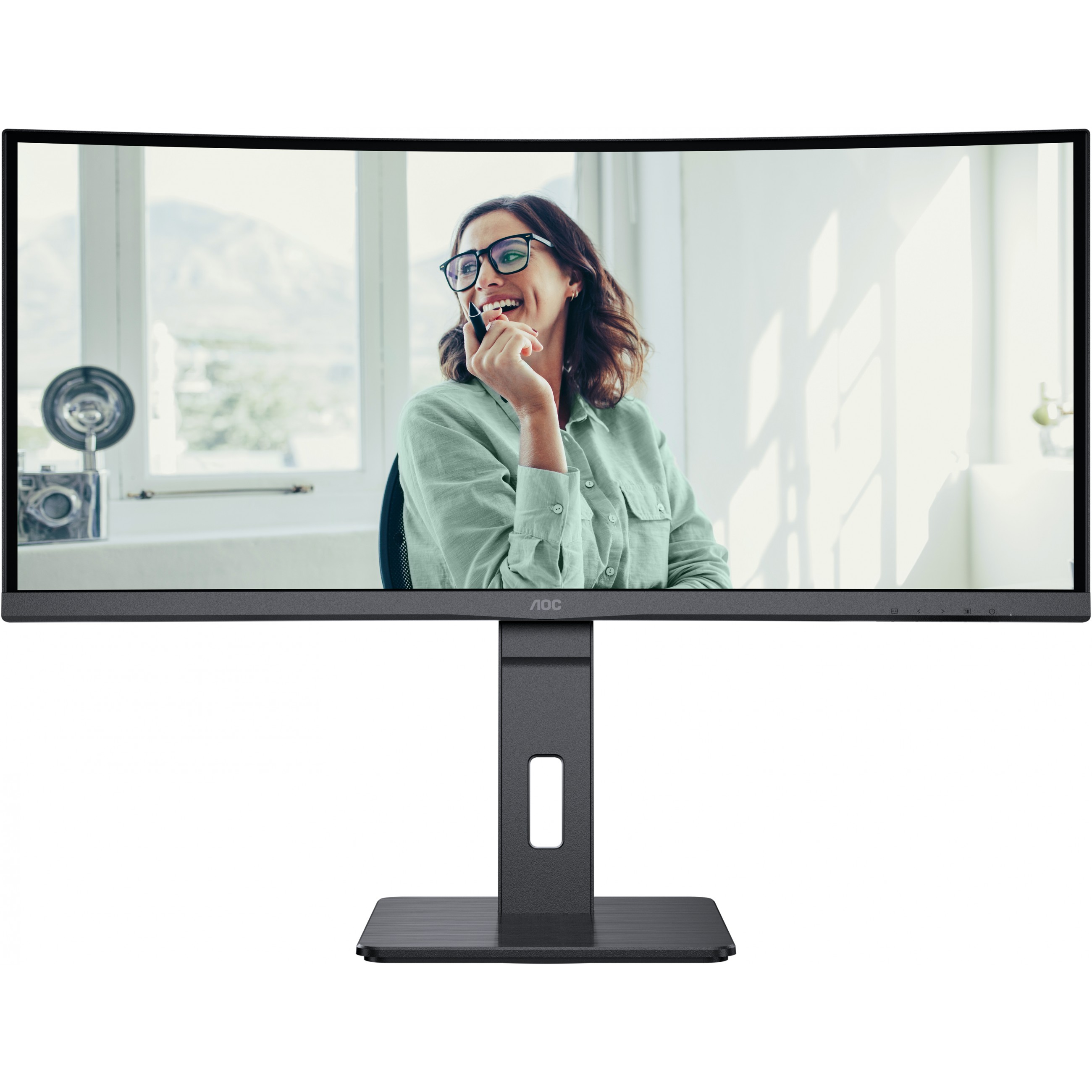 Monitor AOC CU34P3CV (34" VA, 100Hz, 3440x1440 UWQHD, zakrivljeni) crni-26