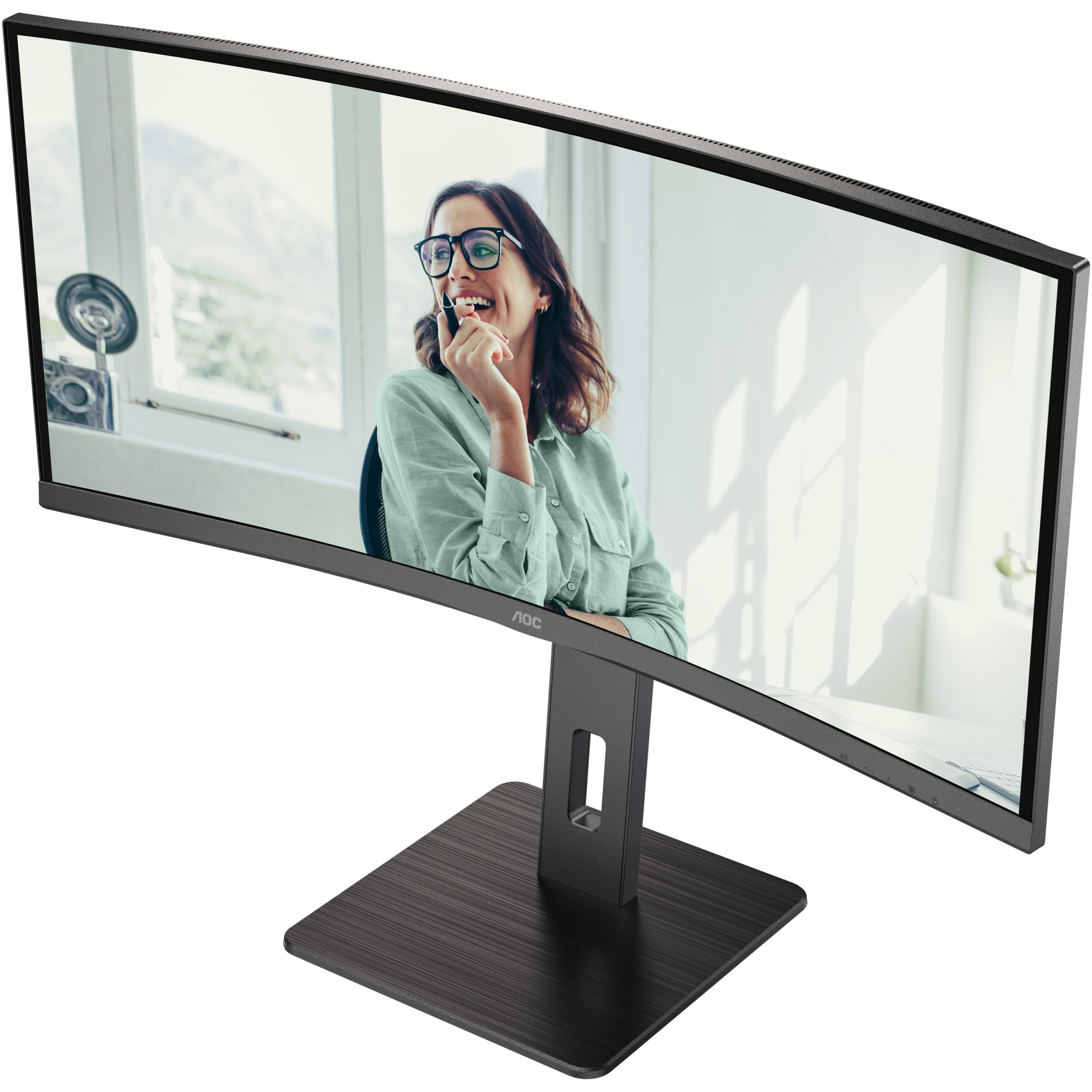 Monitor AOC CU34P3CV (34" VA, 100Hz, 3440x1440 UWQHD, zakrivljeni) crni-27