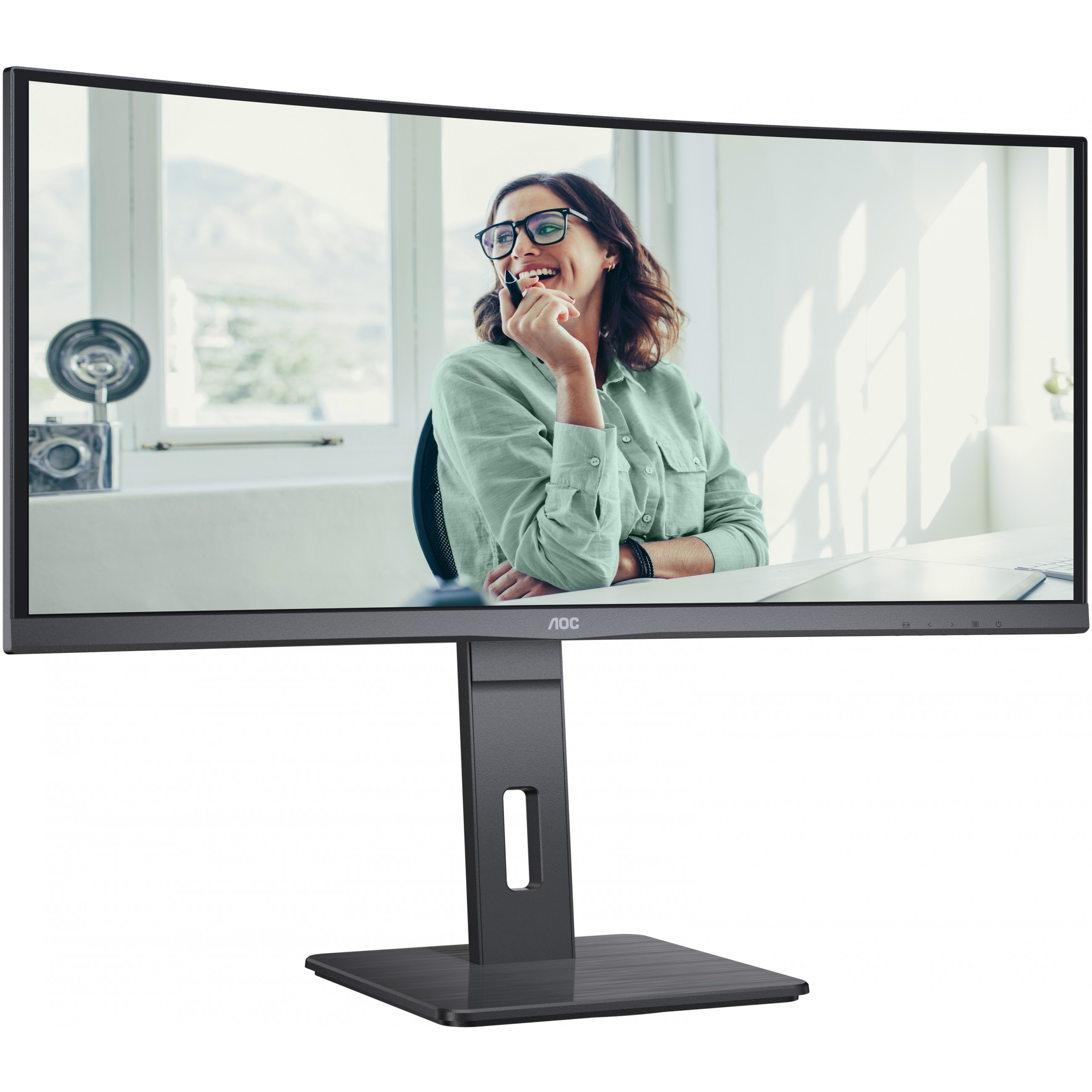 Monitor AOC CU34P3CV (34" VA, 100Hz, 3440x1440 UWQHD, zakrivljeni) crni-30