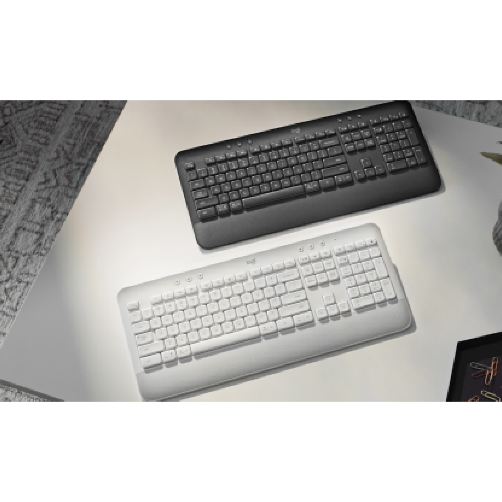 Tipkovnica LOGITECH Signature K650 bjelkasta – internacionalna non HR tipkovnica-7