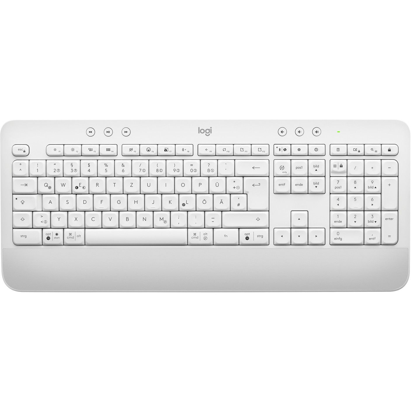 Tipkovnica LOGITECH Signature K650 bjelkasta – internacionalna non HR tipkovnica-8