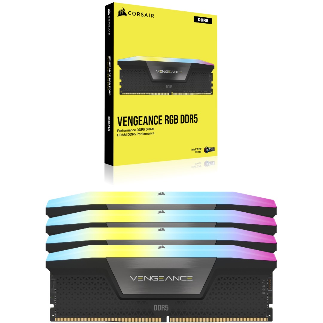 RAM CORSAIR Vengeance RGB (192 GB 4x48 GB, DDR5-5200, DIMM, C38)-2