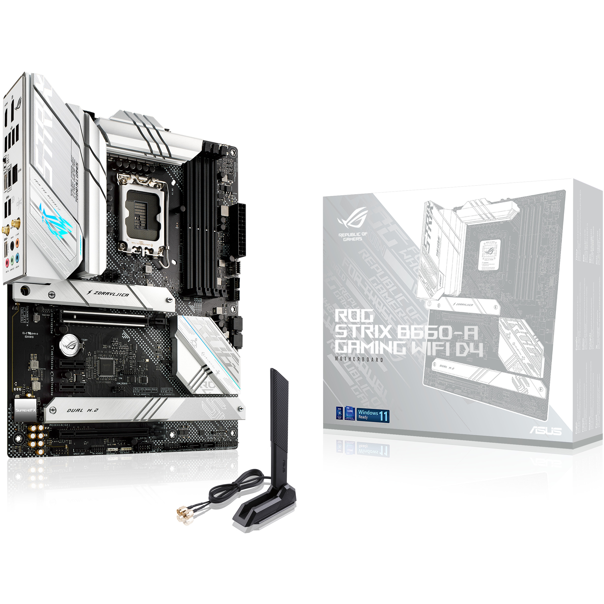 Matična ploča ASUS ROG STRIX B660-A GAMING WIFI D4 (ATX, LGA1700 Socket, B660, WiFi)-5