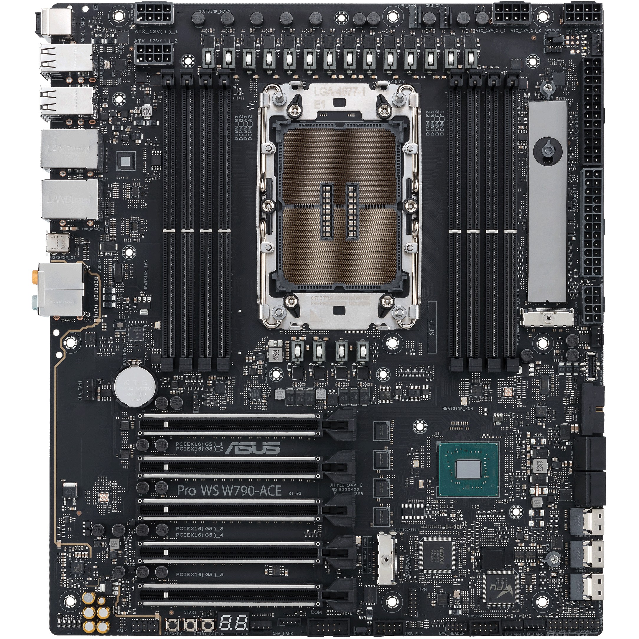 Matična ploča ASUS PRO WS W790-ACE (ATX, Socket Intel 4677, Intel W790)-2
