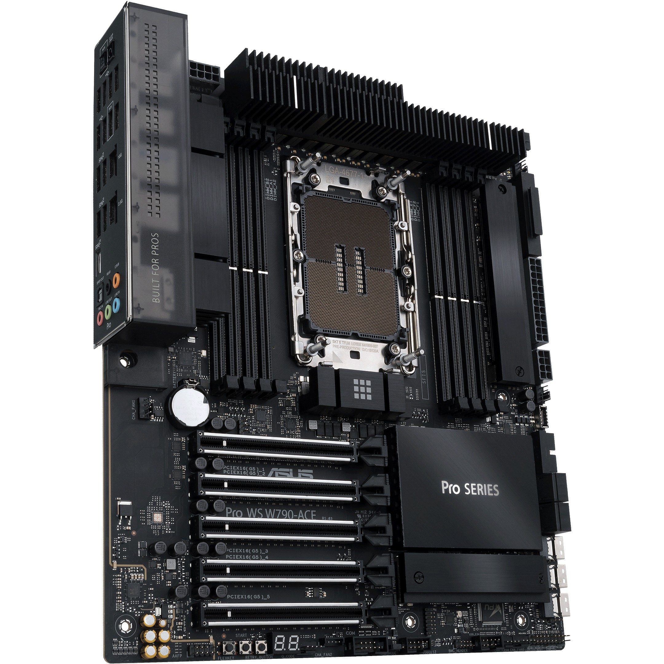Matična ploča ASUS PRO WS W790-ACE (ATX, Socket Intel 4677, Intel W790)-12