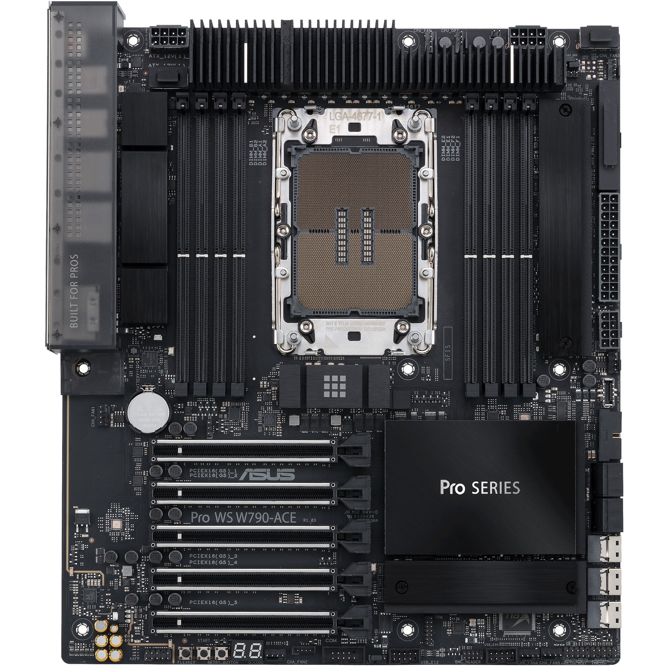 Matična ploča ASUS PRO WS W790-ACE (ATX, Socket Intel 4677, Intel W790)-13