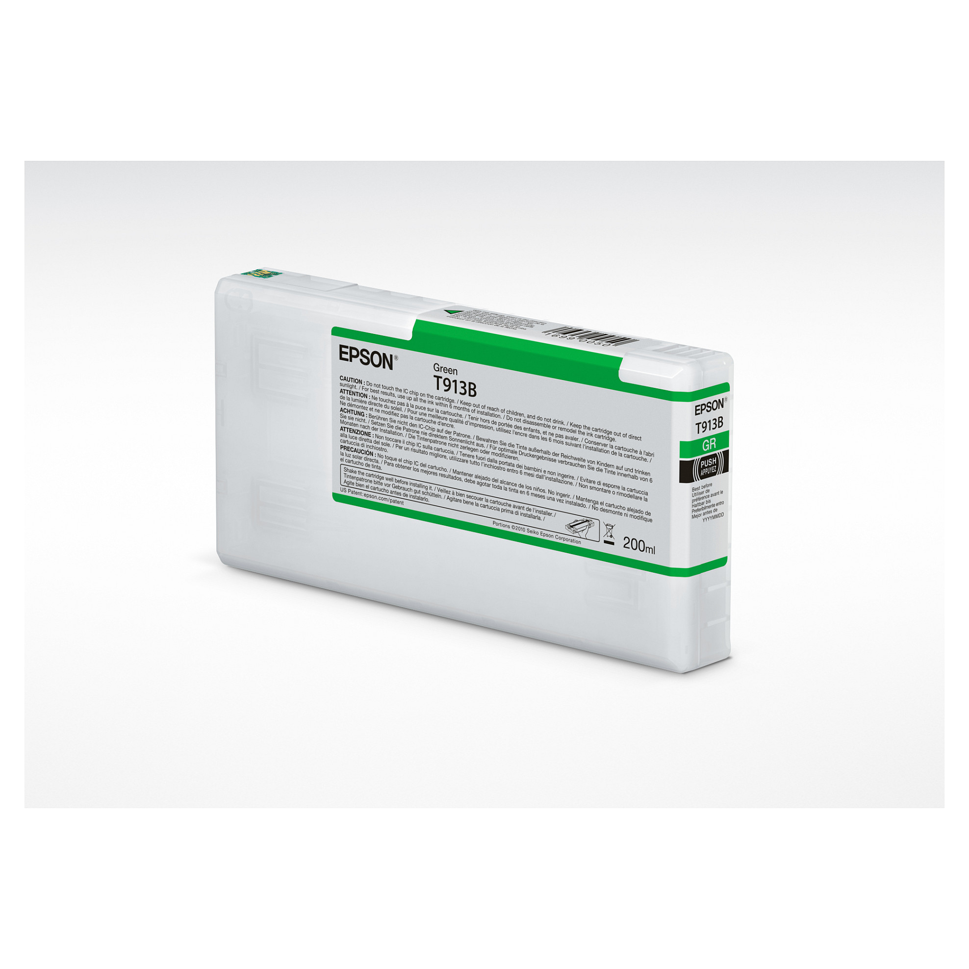Tinta EPSON T913B (original, 200 ml, zelena)-1