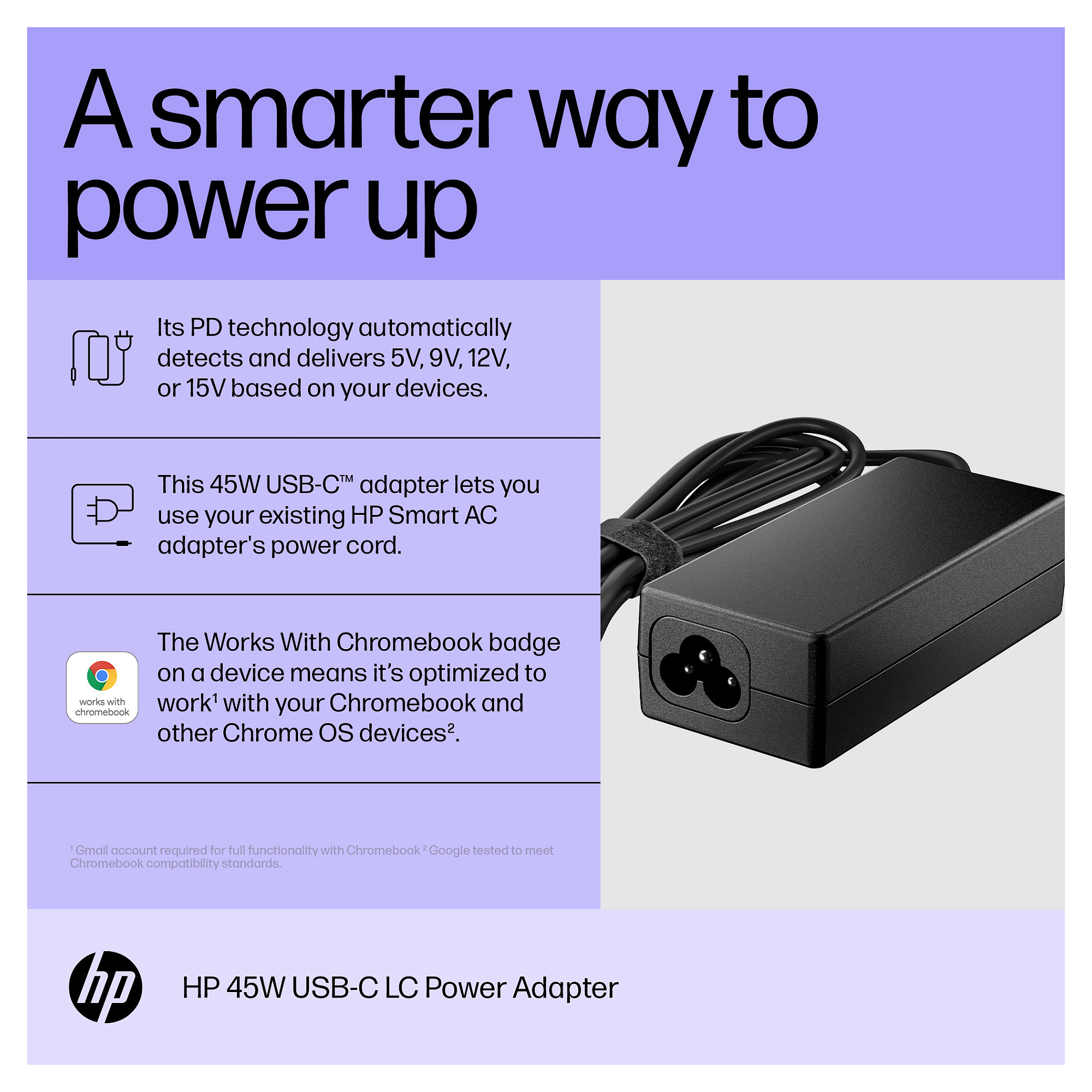 Adapter HP USB-C LC 45 Watt-8