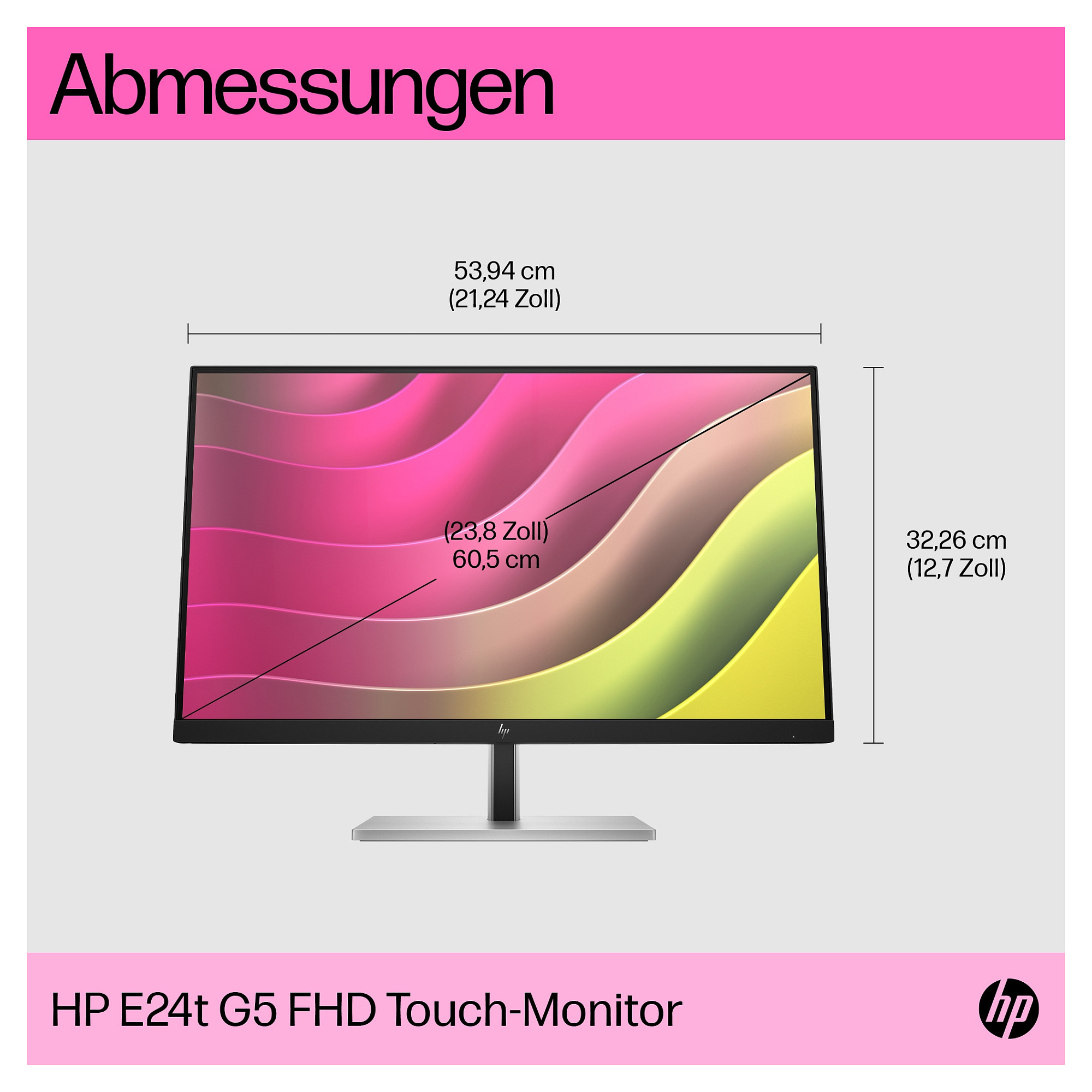 Monitor HP E24t G5 (23.8" IPS, FHD, 75Hz)-7