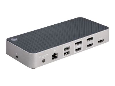 Docking stanica STARTECH.COM USB-C trostruka (hdmi, dp, trostruki 4k, 5x usb hub, gbe, 100w pd, univerzalna, tb 3/4 kompatibilna)-3