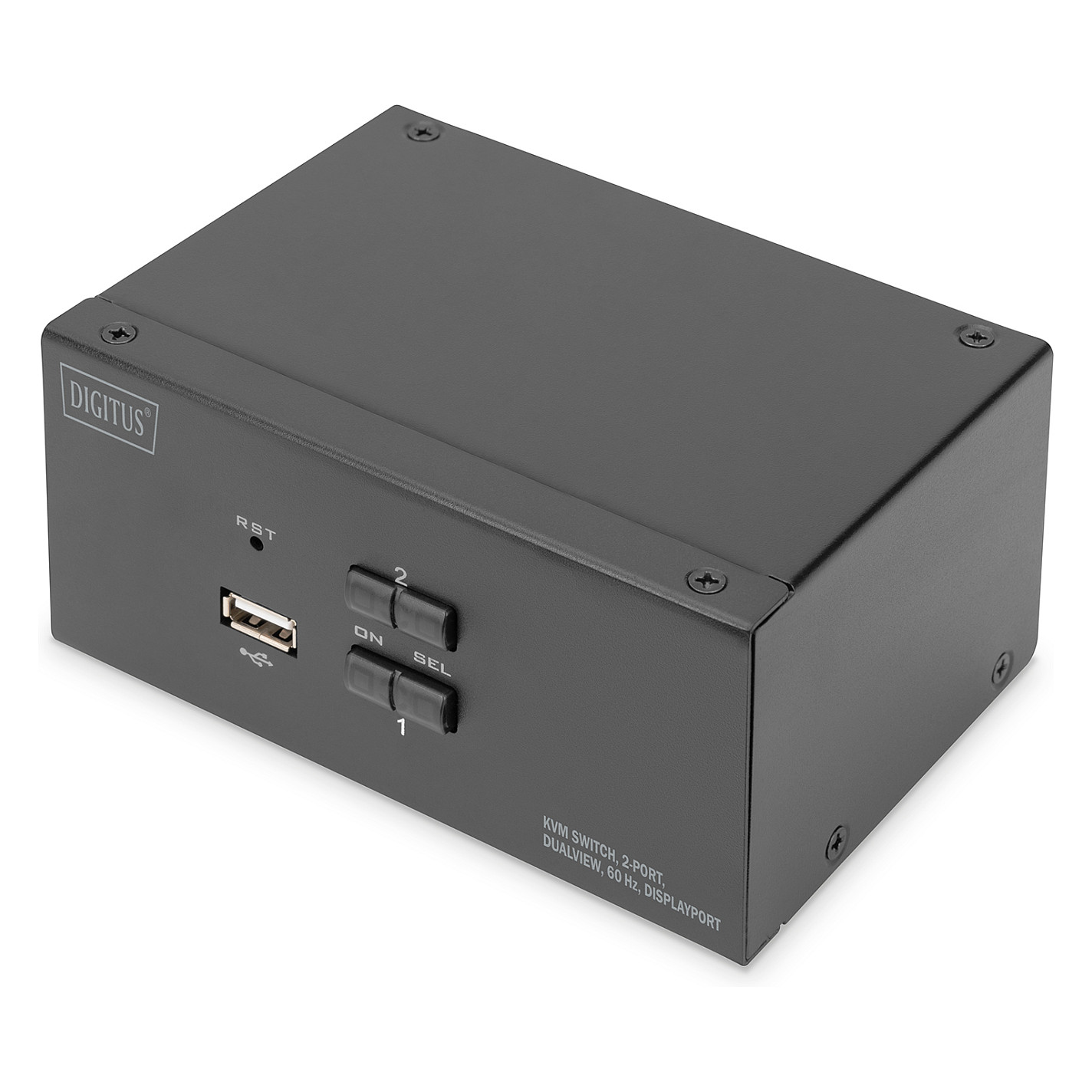 KVM / audio / USB switch DIGITUS DS-12862 (2 porta)-1