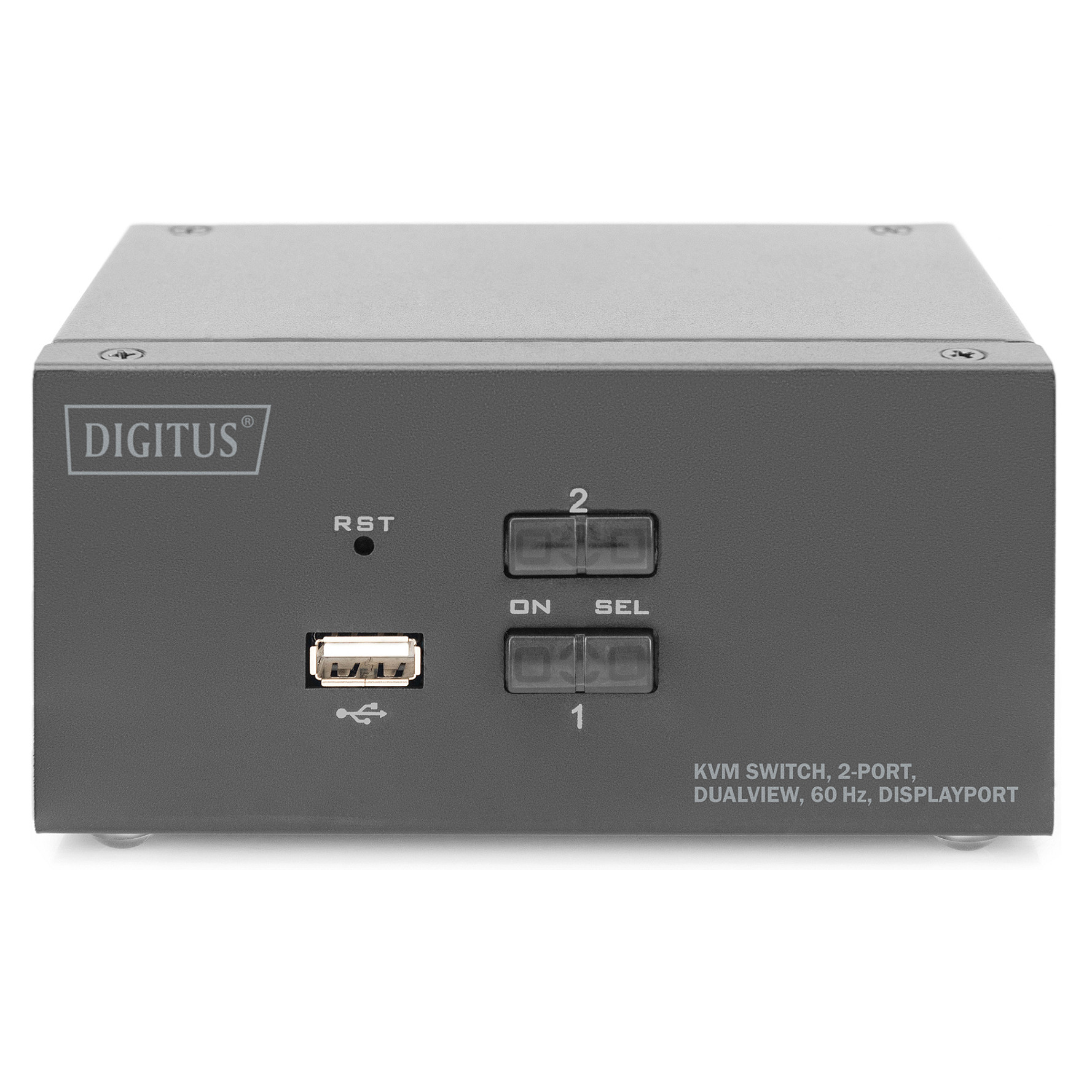 KVM / audio / USB switch DIGITUS DS-12862 (2 porta)-3