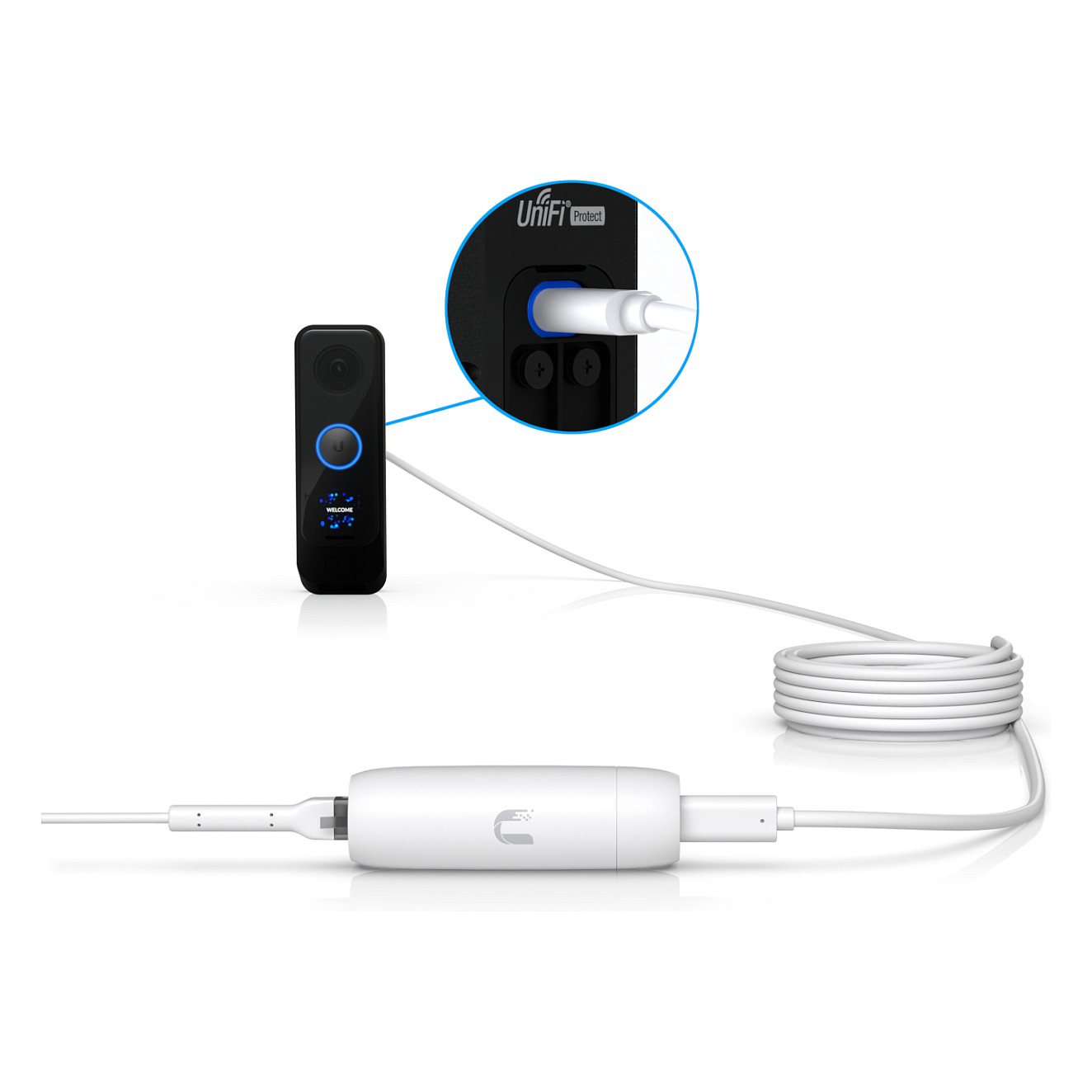 Adapter UBIQUITI Protect WiFi kamera PoE - za G4 Doorbell Pro i G4 Instant-6