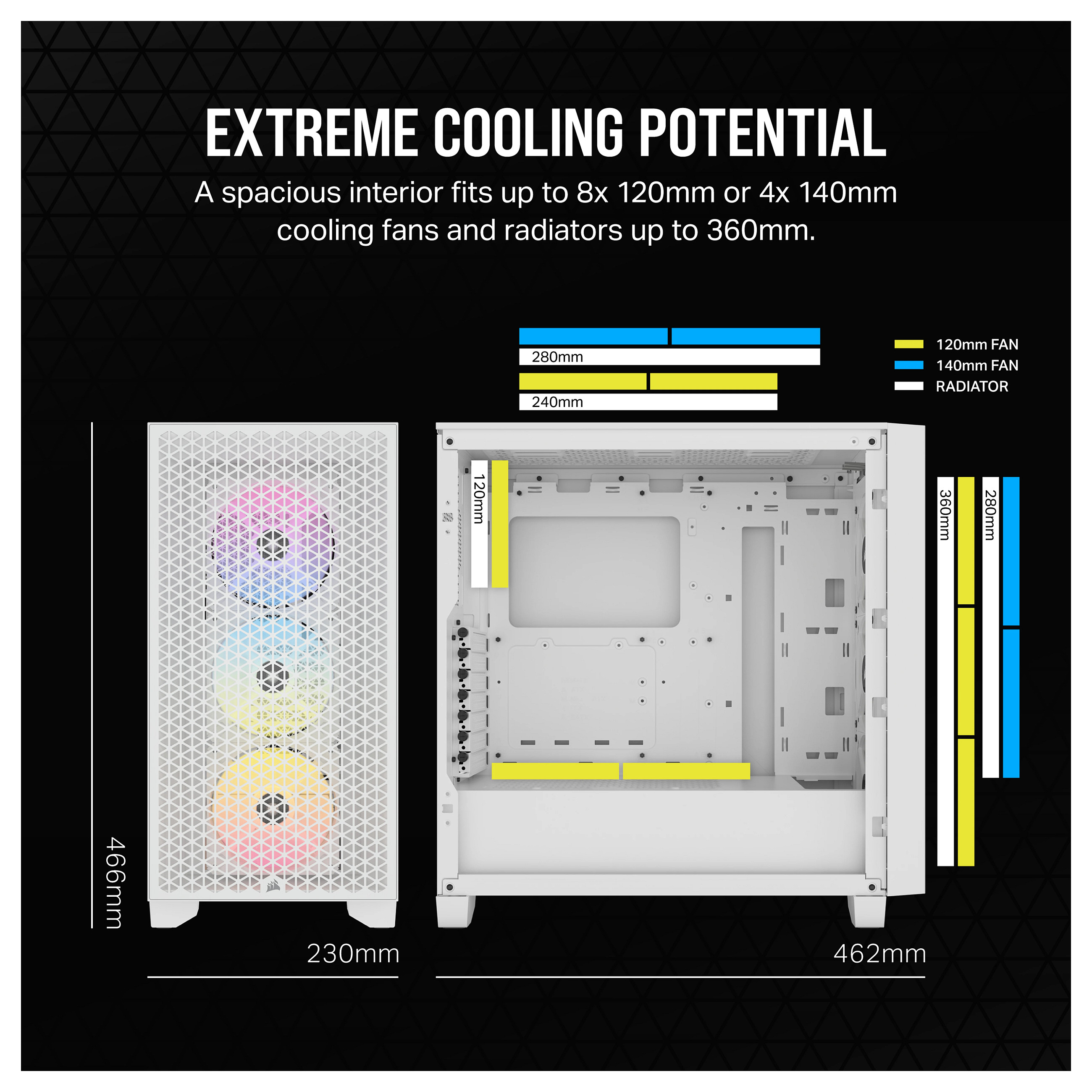 Kućište za računalo CORSAIR 3000D RGB AIRFLOW (mid tower, extended ATX)-13