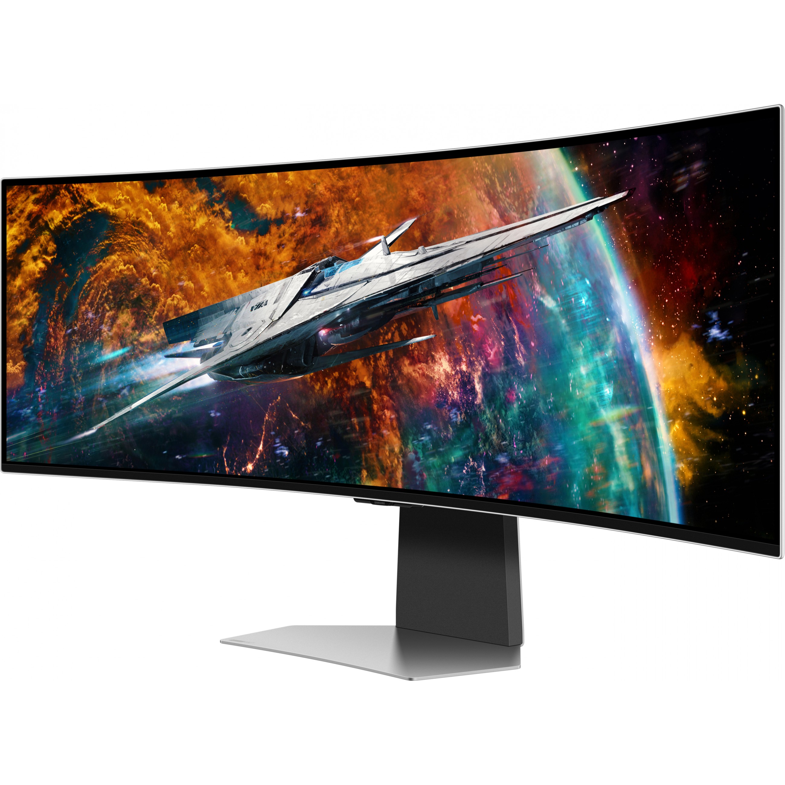Monitor SAMSUNG Odyssey G9 LS49CG954SUXEN (49" OLED, 240Hz, 5120 x 1440 UWQHD, zakrivljeni, srebrni)-17