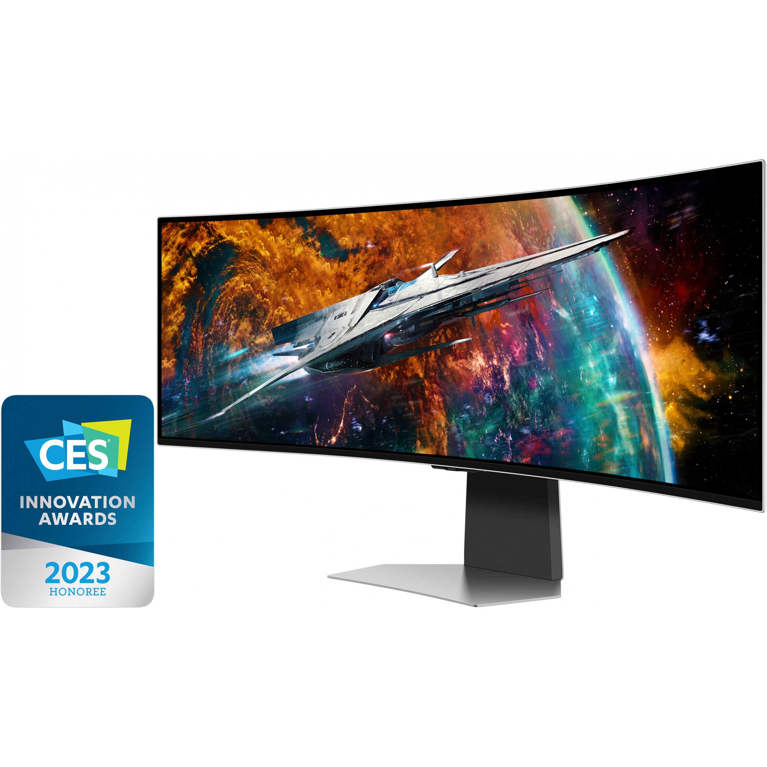 Monitor SAMSUNG Odyssey G9 LS49CG954SUXEN (49" OLED, 240Hz, 5120 x 1440 UWQHD, zakrivljeni, srebrni)-23