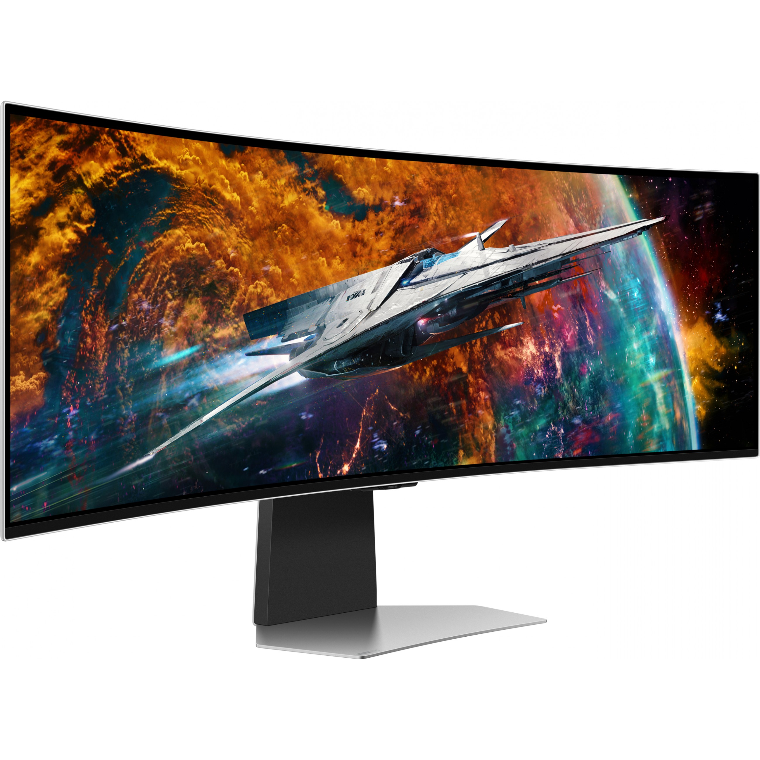 Monitor SAMSUNG Odyssey G9 LS49CG954SUXEN (49" OLED, 240Hz, 5120 x 1440 UWQHD, zakrivljeni, srebrni)-24