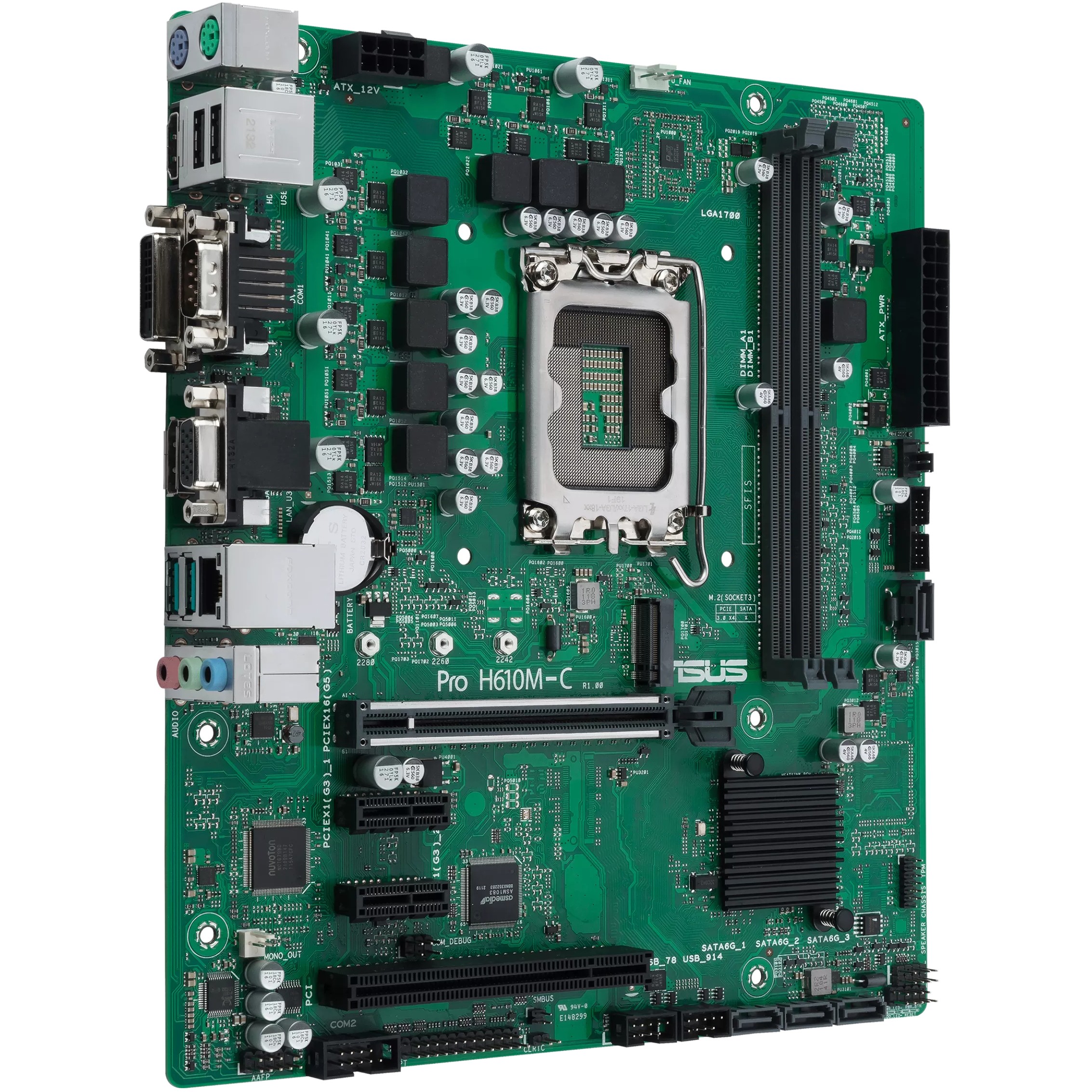 Matična ploča ASUS Pro H610M-C-CSM micro ATX LGA1700 utor H610-7