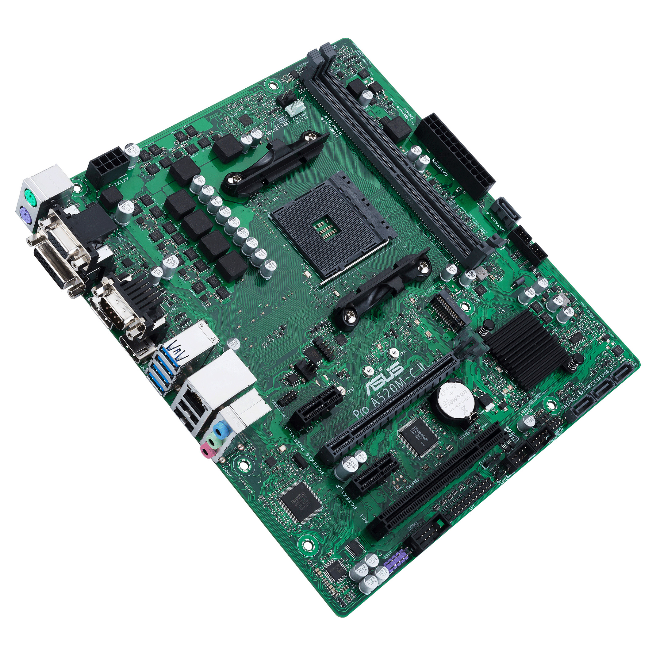 Matična ploča ASUS Pro A520M-C II/CSM (micro ATX, Socket AM4, AMD A520)-3