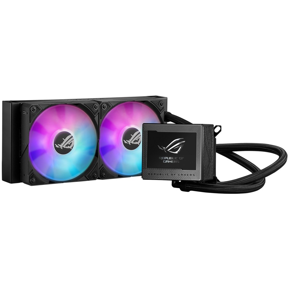 All-in-one liquid cooler ASUS ROG Ryujin III 240 ARGB, 2 ventilatora, 12 cm, crna-7