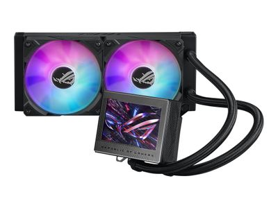 All-in-one liquid cooler ASUS ROG Ryujin III 240 ARGB, 2 ventilatora, 12 cm, crna-0