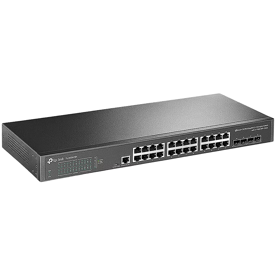 Preklopnik TP-LINK JetStream TL-SG3428X-M2 V1.6 (24 priključka, upravljani, za ugradnju u ormar)-5