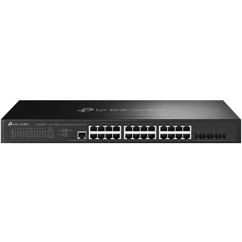 Preklopnik TP-LINK JetStream TL-SG3428X-M2 V1.6 (24 priključka, upravljani, za ugradnju u ormar)-3