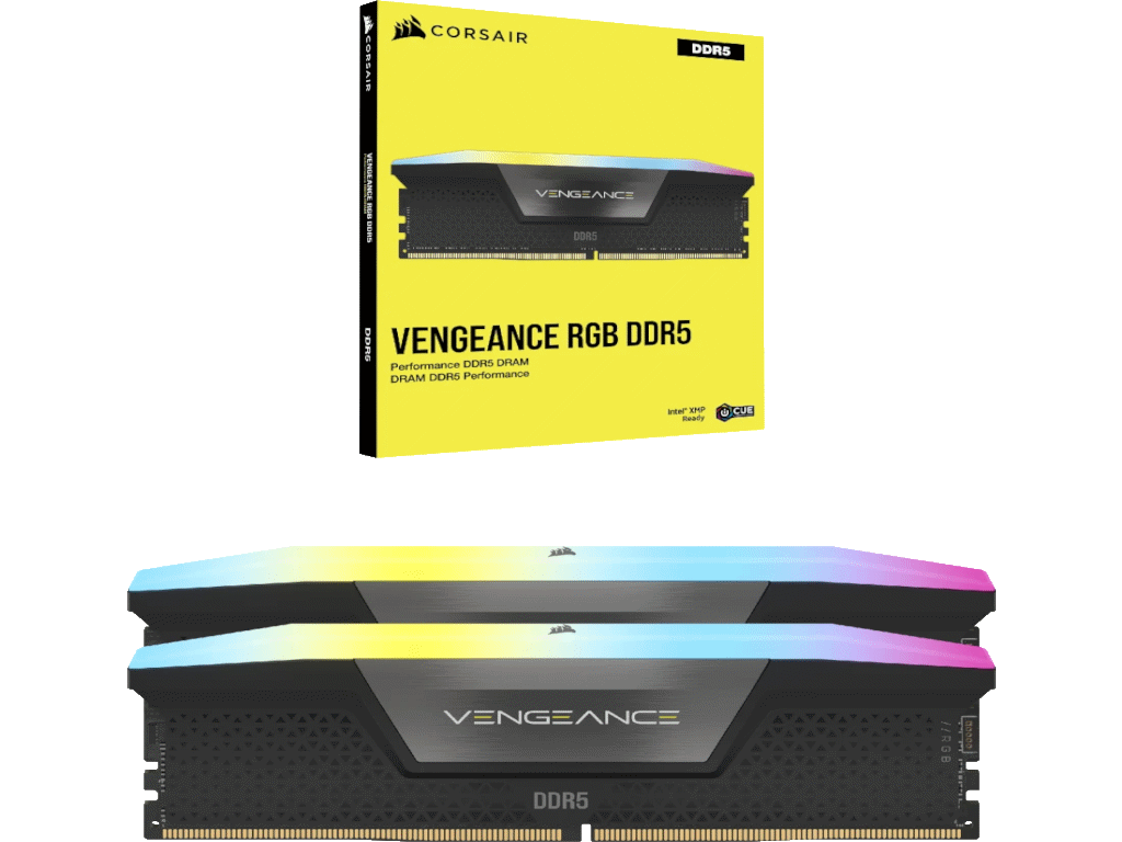 Ram memorija CORSAIR Vengeance RGB (64 GB (2 x 32 GB Kit), DDR5-6400 DIMM CL32)-2