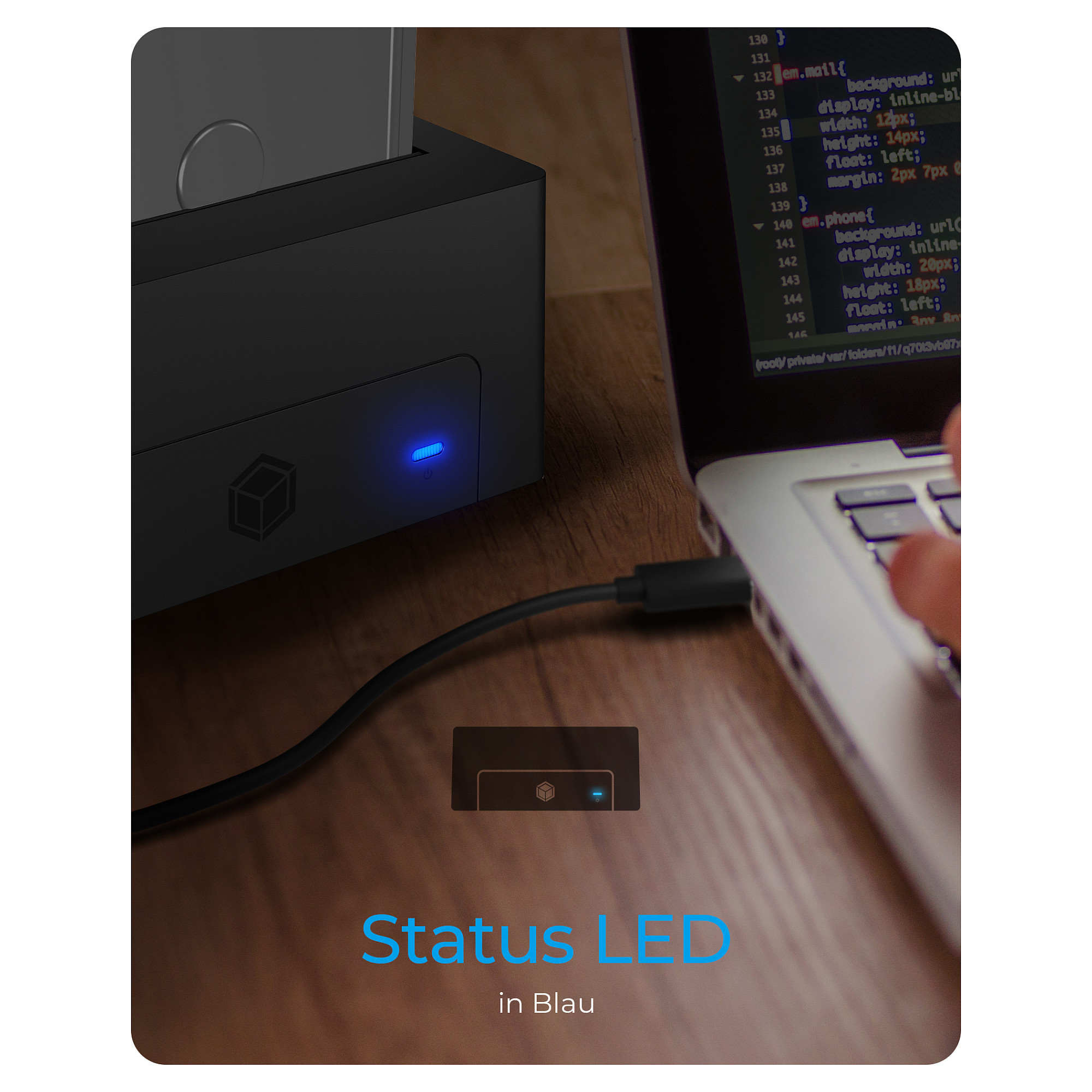Postaja za spajanje ICY BOX IB-1121-U3 (sata 6Gb/s, usb 3.2 (gen 1))-7