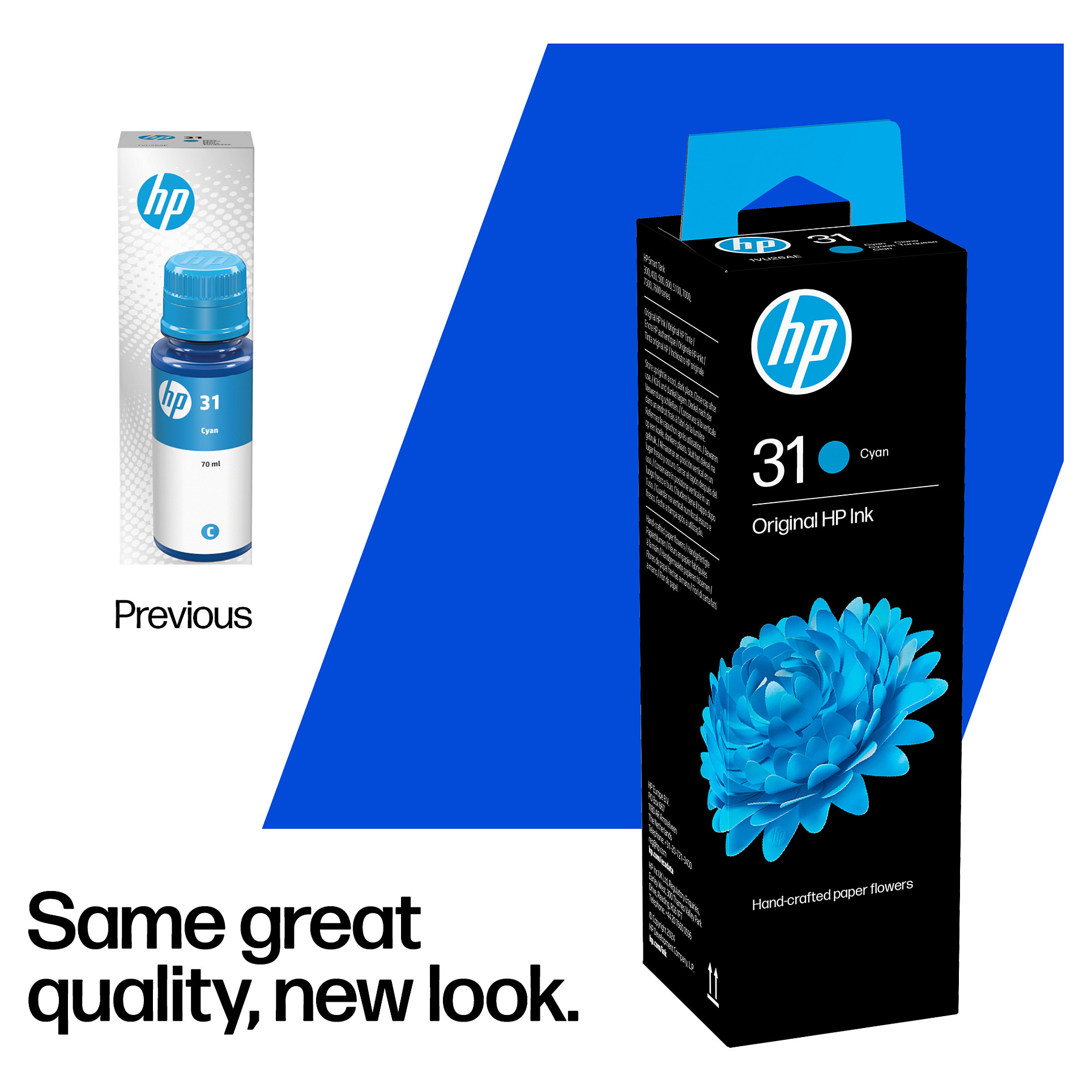 Tinta HP 31 Cyan (1VU26AE), original-2